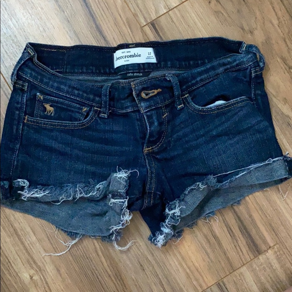 Abercrombie jean shorts